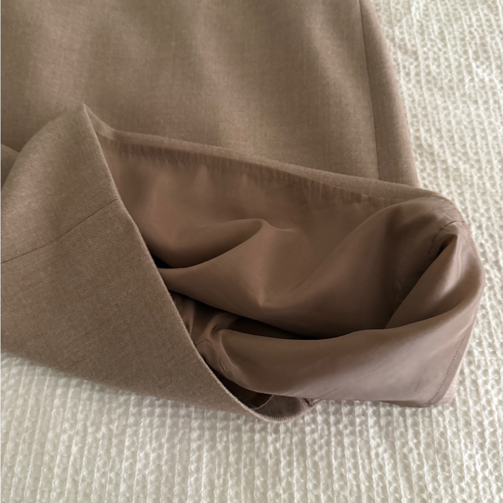 J.Crew Camel No. 2 Lined Pencil Skirt Sz 12 Interview Outfit Carolyn Bessette - Picture 4 of 4